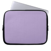 Hübsche Pastel Lilac / Lavendel / Lila Laptopschutzhülle (Vorderseite)