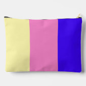 Hübsche Pastel Personalisiert Accessory Pouch Zubehörtasche (Rückseite)