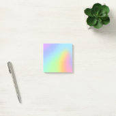 Hübsche Pastel Rainbow Blur Post-it Klebezettel (Büro)