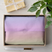 Hübsche Pastel Rainbow Gradient Seidenpapier (Geschenk)