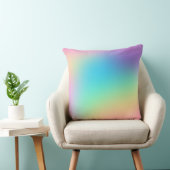 Hübsche Pastel Rainbow Gradient Wedding Kissen (Stuhl )