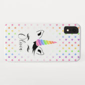 Hübsche Pastel Unicorn Case-Mate iPhone Hülle (Rückseite (Horizontal))