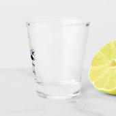 Hübsche Pastel Unicorn Schnapsglas (Rechts)