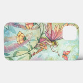 Hübsche Pastel Watercolor Blume Kunst, Dichtung un Case-Mate iPhone Hülle (Rückseite (Horizontal))