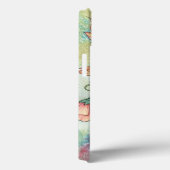 Hübsche Pastel Watercolor Blume Kunst, Dichtung un Case-Mate iPhone Hülle (Rückseite / Rechts)
