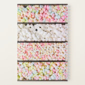 Hübsche Pastell Candies Niedlich Notizblock (Rückseite)