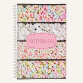 Hübsche Pastell Candies Niedlich Notizblock (Vorderseite)