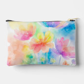 Hübsche Pastell-Regenbogen-Färbung Zubehörtasche (Rückseite)