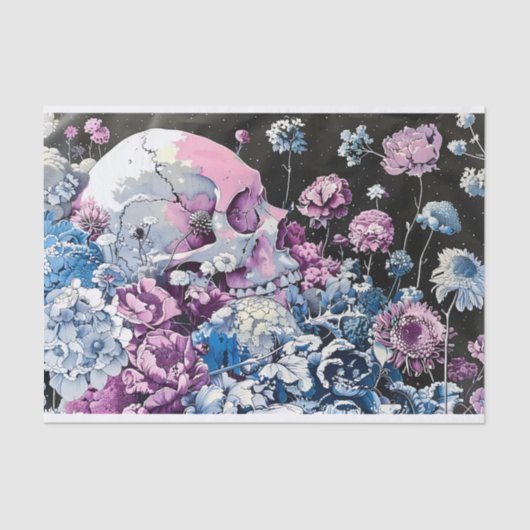 Hübsche Pastell- und Blumendecke Verlassen 145 Seidenpapier (Vorderseite)