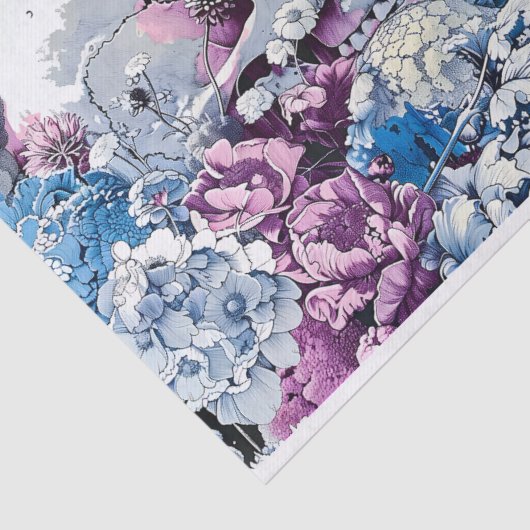 Hübsche Pastell- und Blumendecke Verlassen 145 Seidenpapier (Ausschnitt)