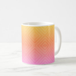 Hübsche Pastelle Hypnotic Diamond Moderner Pop Kun Kaffeetasse