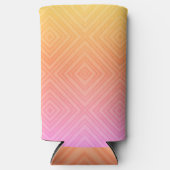 Hübsche Pastelle Hypnotic Diamond Moderner Pop Kun Selters Dosenkühler (Vorderseite)