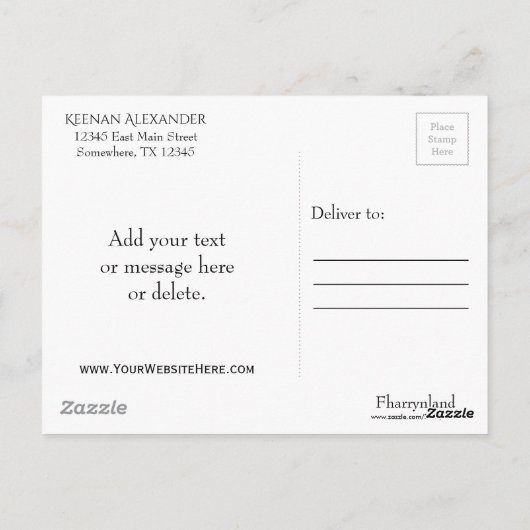 Hübsche Pastelle | Niedlich Pink Cloud Lila Blue S Postkarte (Rückseite)