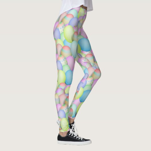 Hübsche Pastelleier Leggings (Rechts)