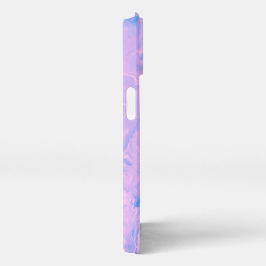 Hübsche Pastellfarbe personalisiert iPhone Hülle (Rechte Seite)