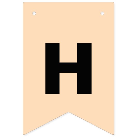 Hübsche Pastellfarben Ästhetische Glückwünsche zum Wimpelkette (Zweite Fahne)