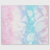 Hübsche Pastellfarben Geschenkpapier (Flach)