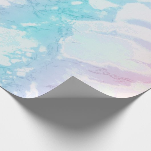 Hübsche Pastellfarben Geschenkpapier (Ecke)