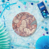 Hübsche Pastellfarben Pappteller (Party)