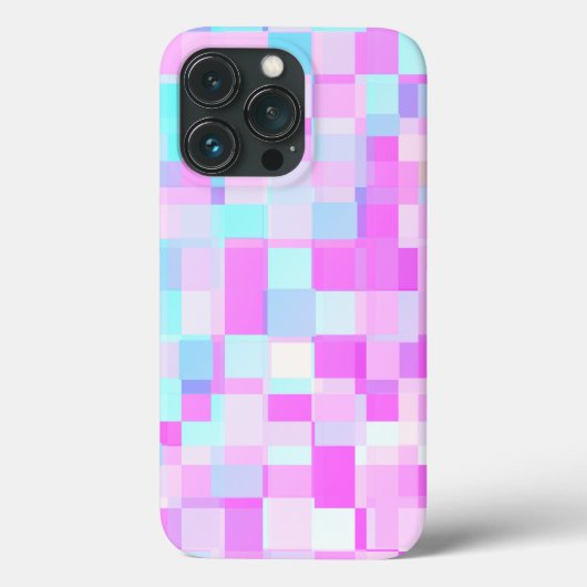 Hübsche Pastellfarben, weiche Farbtöne Rosa, Lila  Case-Mate iPhone Hülle (Rückseite)