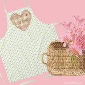 Hübsche Pastellmuster Valentine Schürze