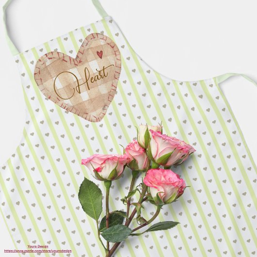 Hübsche Pastellmuster Valentine Schürze