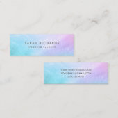 Hübsche Pastellmutter von Pearl Mini Visitenkarte (Vorne/Hinten)