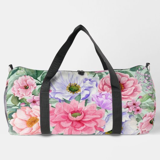 Hübsche Pastete Wasserfarben Duffle Bag (Rückseite)