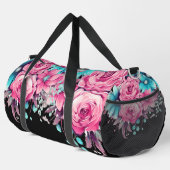 Hübsche Pastete Wasserfarben Duffle Bag (Rechte Ecke)