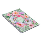 Hübsche Pastete Wasserfarben Notizblock (Rechte Seite)