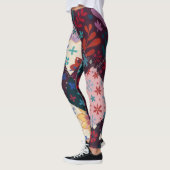 Hübsche Patchwork-Leggings Leggings (Links)