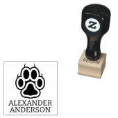 Hübsche Paw personalisieren Gummistempel (Stempel)