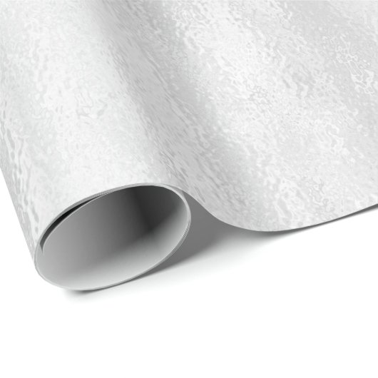 Hübsche Pearl Stripe Texture Wedding Geschenkpapier (Rolleneckpunkt)
