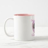 Hübsche Pekingese Valentine Tasse (Links)