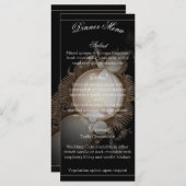 Hübsche Perlen auf der Karte (Vorne/Hinten)