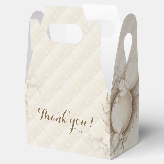 Hübsche Perlen Geschenkschachtel (Geöffnet)