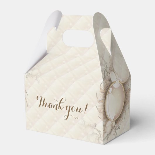 Hübsche Perlen Geschenkschachtel (Vorderseite)