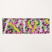 Hübsche Perlen und Virtue Yoga Mat Yogamatte (Vorderseite (Horizontal))