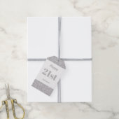 hübsche personalisierte Geburtstagsgeschenke 21. Geschenkanhänger (Mit Garn)