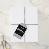 hübsche personalisierte Geburtstagsgeschenke 50. Geschenkanhänger (Mit Garn)