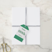 hübsche personalisierte Geburtstagsgeschenke 60. Geschenkanhänger (Mit Garn)