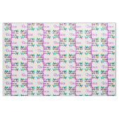 HÜBSCHE PERSONALISIERTE PHILIPPIER 4:13 FABRIK STOFF (Fat Quarter (45,7 x 55,9 cm))