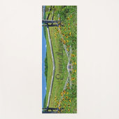 Hübsche Personalisierte Seren-Wildblumen Yogamatte (Vorderseite)