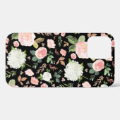 Hübsche Petals floral Case-Mate iPhone Hülle (Rückseite (Horizontal))