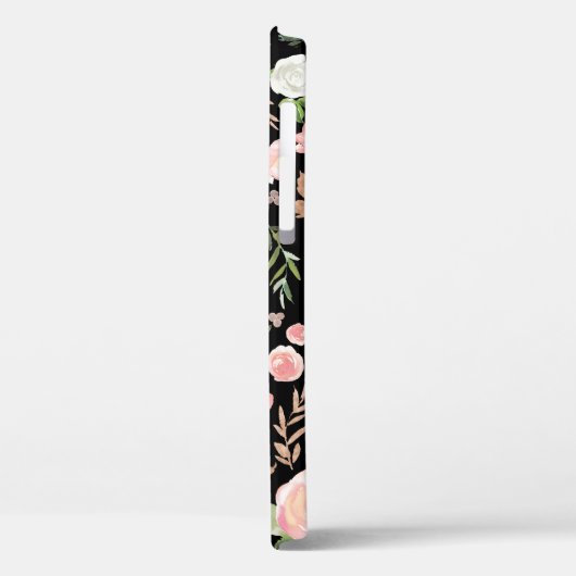 Hübsche Petals floral Case-Mate iPhone Hülle (Rückseite / Links)