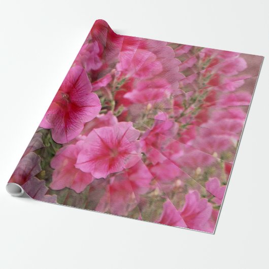 Hübsche Petunias...... Geschenkpapier (Ungerollt)