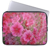 Hübsche Petunias...... Laptopschutzhülle (Vorderseite)