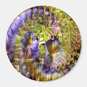 Hübsche Petunias...... Magnet