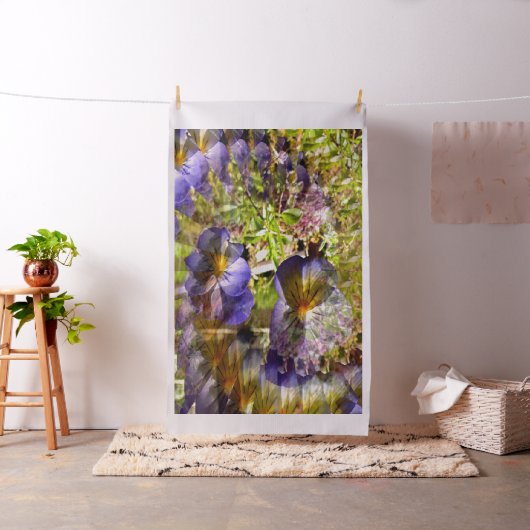 Hübsche Petunias...... Stoff (Beispiel)