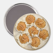 Hübsche Pfanne Muffins Küchenmagnet Magnet (Vorderseite/Rückseite)